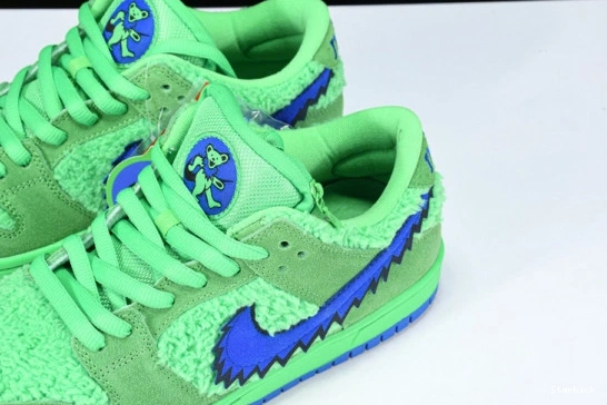 Nike x Dead Dunk Grateful “Green Low Bear” CJ5378-300 SB 0816